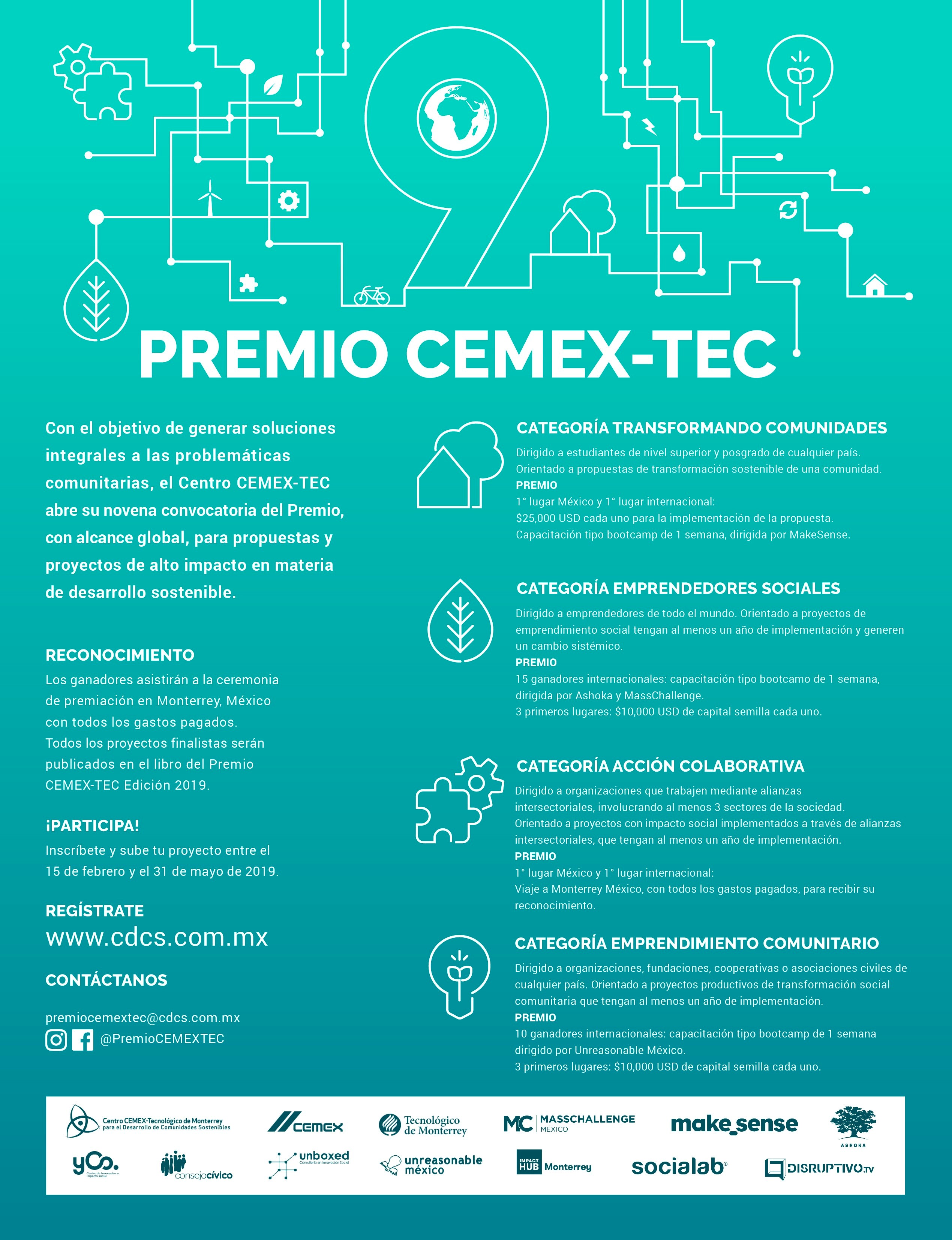 Premio CEMEX-Tec | Minciencias